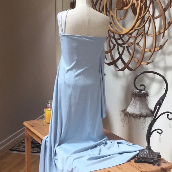 HOST PIC💕💕Beautiful Light Blue Long Dress Sz 5/6 - Picture 5 of 6